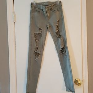 American Eagle Twill Jegging 4 Long